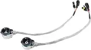 TGMGADANTV 10x HID Xenon Ligt Bulb Cable Connector D2S D2R D2C Hid Ballast AMP Wire Harness Relay Cable Adapters Holder Socket Metal Wire