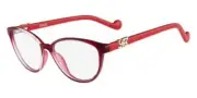 NEW Liu Jo LJ 2618 615 Crystal Red Eyeglasses 53mm with LJ Case