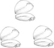 3 Duummy Case - Transparent Pacifier Case, Pacifier Holder Pacifier Storage Box | Portable Baby Duummy Container Soother Pods Holder, Soother Box Container for Travel Home Outdoor Activities