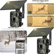 Hunting Cellular Solar Trial Camera Live Streaming Wireless Game Cam Motion Acti