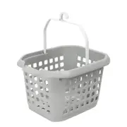 Ezy Storage Encore Peg Basket Assorted Colours With Grey Handle