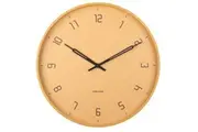 Karlsson: Stark Wall Clock - Honey Yellow