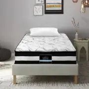 Pocket Spring Mattress Medium Firm High Density Foam Hypo Allergenic Single Size
