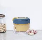 Garlic Cutter Fruit Vegetable Onion Press Manual Food Speedy Chopper Hand pull