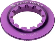 Wolf Tooth Centerlock Rotor Lockring - Internal Splined, Ultraviolet Purple