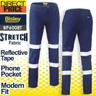 Bisley Taped Biomotion Stretch Cotton Drill Work Pants BP6008T