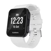 Silicone Sport Band Strap For Garmin Forerunner 35 White