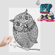 8.5"x11" Silk Screen Printing Waterproof Inkjet Transparent Film Paper 100 sheet