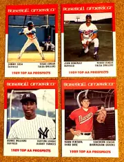 1989 Baseball America AA Top Prospects Sealed Set- Sosa~J. Gonzalez~B. Williams