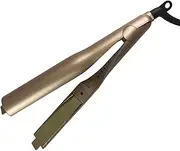 Curling Iron Professional 2 in 1 Twist Hair Curling & Straightening Iron Hair Straightener Hair Curler Wet & Dry Flat Iron Hair S le