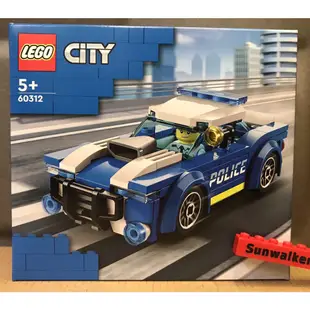 【積木2010】樂高 LEGO 60312 警車 / 警察巡邏車 警察 / CITY 城市 / 全新未拆