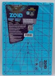 Zoid 3mm. Two Color Self-healing Cutting Mat 9"X6"sewing,Scrapping, Hobbie,Craft