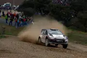 WRC Rally Portugal 2012 Jari Ketomaa Ford WRC Action Motor Racing Old Photo