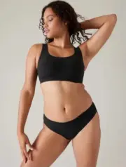 NWT Athleta Ritual Pull On Bra Small Black D-DD Cup Soft Comfort Stretch