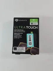 Seagate Ultra Touch 1TB USB 3.0 External Hard Drive, Black (STJW1000401)