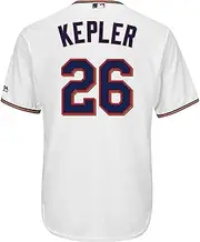 OuterStuff Max Kepler Minnesota Twins #26 Kids 4-7 White Home Cool Base Replica Player Jersey