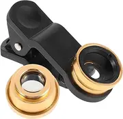POPETPOP Clip Fisheye Macro Lens for Smartphones Wide Angle Lens Easy Attachment Fit for Mobile Photography Capture Unique Perspectives and Fine Details