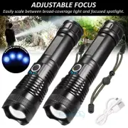 Lamparas de mano recargables led linternas alta potencia 3000000 lumens potente