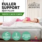 Giselle Body Pillow Memory Foam Long Cushion Pillows Maternity Nursing Support