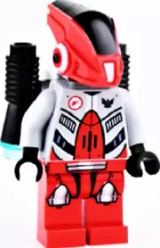 Genuine LEGO Space: Galaxy Squad RED ROBOT SIDEKICK Minifigure gs006 **NEW**
