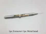 Dental Root Canal File Extractor Holder+Metal head Tip kit Dentist Instrument