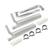 Front Muffler Exhaust Canister Flexible Header Teflon for EME100 DLE111 DLE120CC