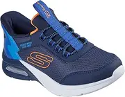 [Skechers] Boys' Microspec Max Brisk-Stripe Trainers