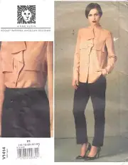 Vogue 1414 pattern Anne Klein uncut plus size 16-24 top and pants