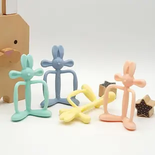 韓國 MAMA's TEM: 長耳朵小兔固齒器(附收納盒)多色可選