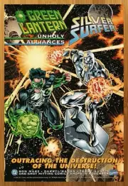 1993 Green Lantern Silver Surfer Unholy Alliances Print Ad/Poster Darryl Banks