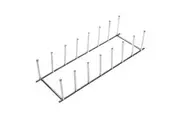 Entree Plate Rack (Chrome)