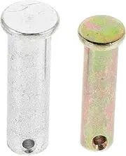 CHICAMPERA 1 Pair Heavy Duty Trailer Hitch Locking Pin Durable Lock Pins for Hydraulic Floor Jack Accessories Supports Up to Tons Compact Design for Vehicle Repair and Random Color
