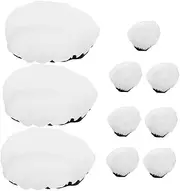 SEWACC 10pcs Round Softbox Light Diffuser Covers Photography Accessories Durable Material for Softening Light Various Photography Settings