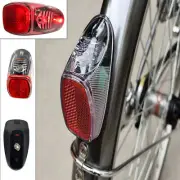 Bicycle Cycling Rear Lamp Reflector Bike Tail Light Solar Headlamp Red LED Lamp