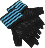 [Healvian] Outdoor Sports Gloves Breathable Half Finger Riding Gloves with Slip Design for Cycling Mountain Climbing and Camping Comfortable Shockproof Performance