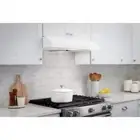 Vissani Arno 30" Under Cabinet Range Hood Exhaust Vent | Charcoal Filters White