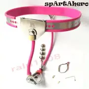 Simplified Adjustable Female Chastity Belt Device SPLIT Hole + Removable Stopper