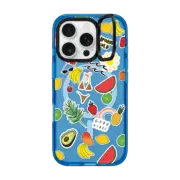 iPhone 16 Pro Impact Ring Stand Case MagSafe Compatible SUMMER HEAT STICKER CASE