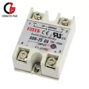 75A 250V SSR-75DA DC 3-32V to AC 24-380V Solid State Relay Module