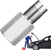 Car Oxygen Sensor Connector | Adapter Automotive Oxygen Sensor Fittings | Replacement Parts, Car Accessories Stainless Steel, Quick Connect Automotive Tools
