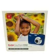 Kodak EasyShare CD82 12MP Compact Digital Camera Blue Zoom New Sealed Open Box