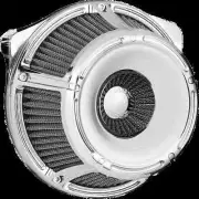 AN Inverted Air Cleaner Kit Slot Track Chrome Harley Breakout CVO 13-14