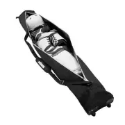 Ski Bag with Wheels Waterproof with Zipper Skiing Oxford Cloth Snowboard