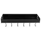 Wall Mounted Spice Rack Organizer Seasoning Jar Bottle Cans Holder Rack Va