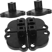 WOONEKY 6pcs Outdoor Awning Bracket Tent Support Bottom Base Fittings for Rv Awnings Lightweight Weather Resistant Ensures Stability and Durability for Camping Trips