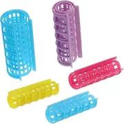 OSOLADY 36pcs Self Grip Hair Rollers Salon Hair Curlers Includes Curlers Lightweight Portable for Home Travel Random Color
