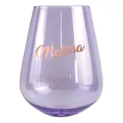 2pc Melissa Stemless 13cm/600ml Wine Glass Cocktail Party Drinking Tumbler Set