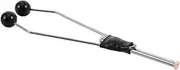 Sosoport Fly Tying Ceramic Bobbin: Stainless Steel Bobbin Thread Holder Lure Making Tools Fly Tying Gear for Fishing Accessories