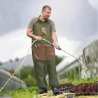Extended Garden Apron Oxford Multi Pockets Leg Protect Apron