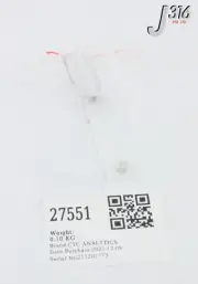 27551 CTC ANALYTICS PEEK HEX-HEAD NUT & LOCK NUT PAL (NEW) DLW-2LOOP